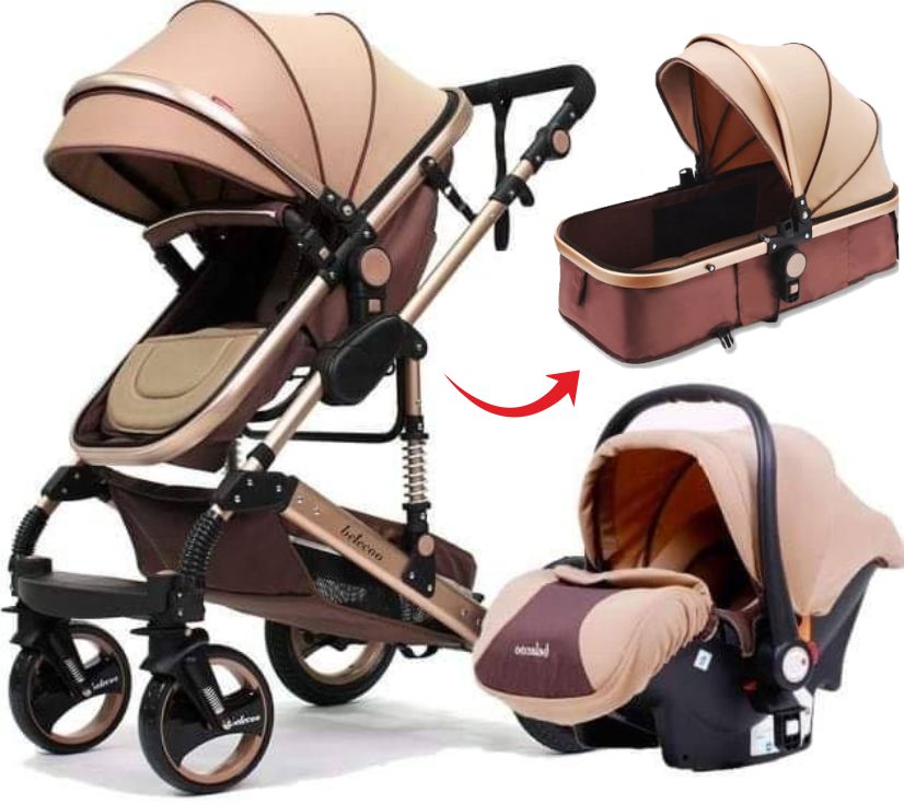 Belecoo Q3 in Travel System Elastic Khaki – belecooza