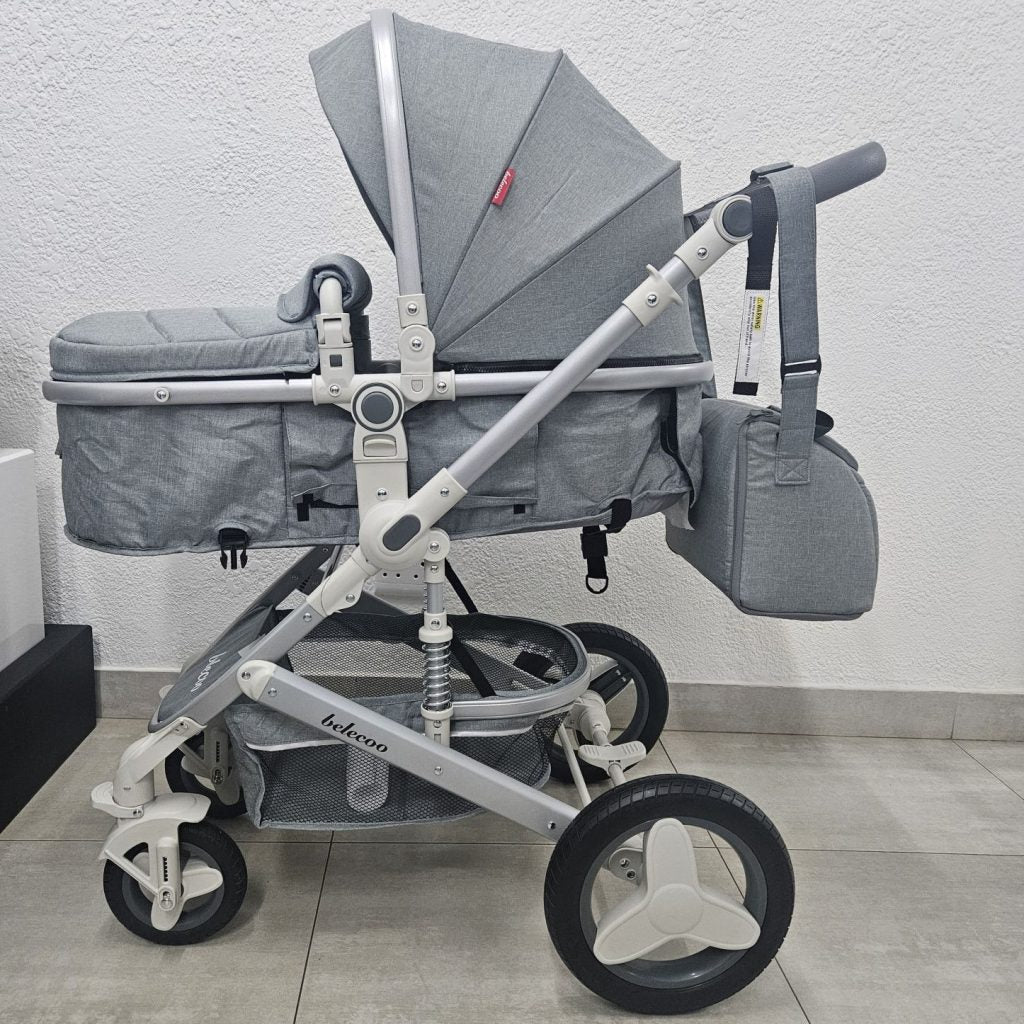 Belecoo 530 Speciale 2 in 1 Stroller - Silver Series