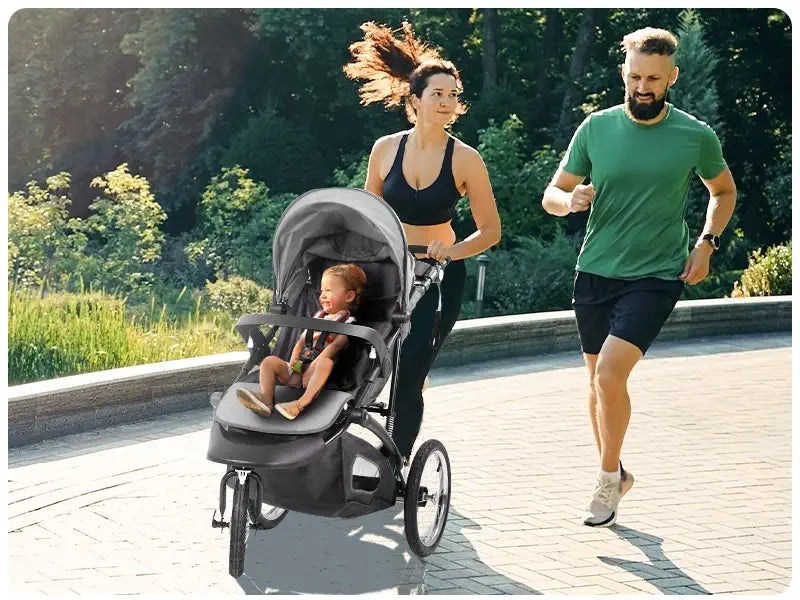 3 wheel hotsell jogging stroller